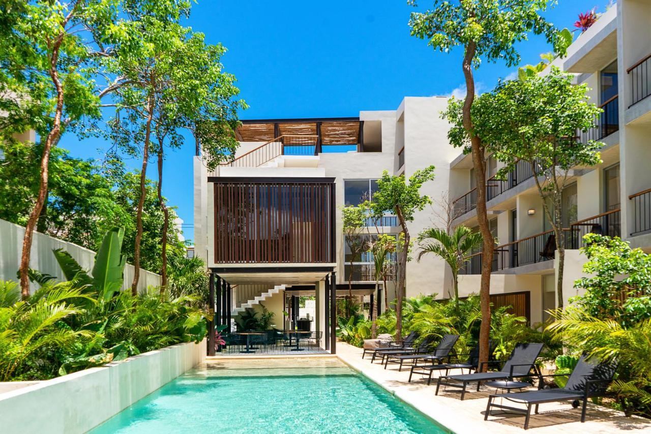 Private Pool And Roof Top For 3 In La Veleta Tulum Zewnętrze zdjęcie