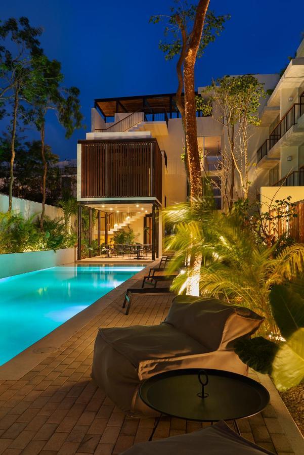 Private Pool And Roof Top For 3 In La Veleta Tulum Zewnętrze zdjęcie