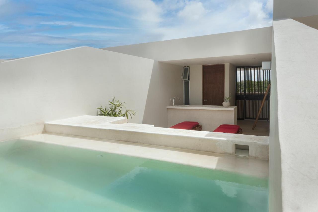 Private Pool And Roof Top For 3 In La Veleta Tulum Zewnętrze zdjęcie